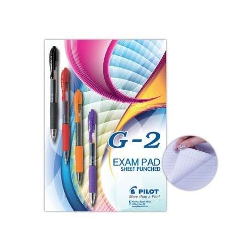 Pilot 100 Page Punched A4 Exam Pad