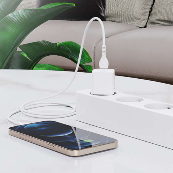 Hoco Single Port PD 20W EU Fast Charging Adapter - N10