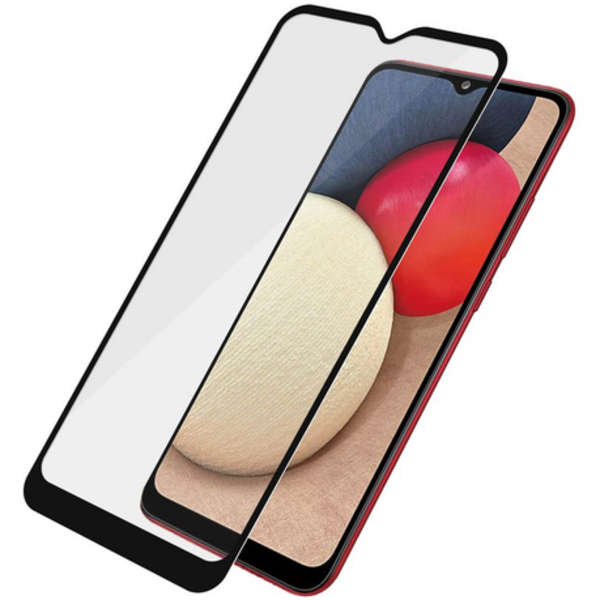9D Tempered Glass - Screen Protector - Black for Samsung A10