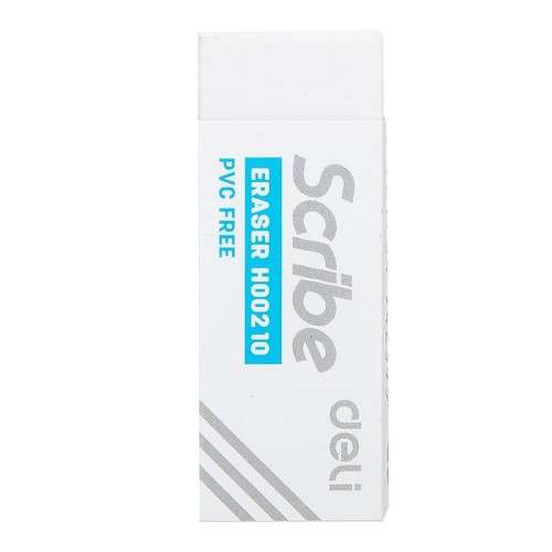 Deli Scribe PVC Free Eraser - Singles - H00210