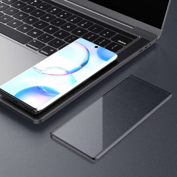 Full Glue Tempered Glass Screen Protector for Huawei Nova 9 - Black