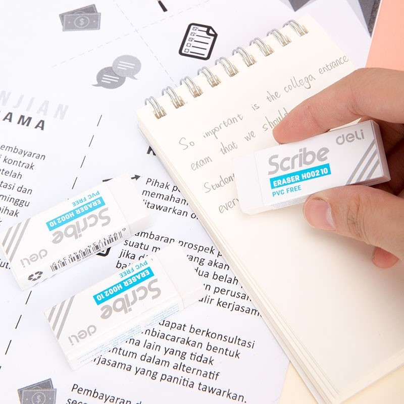 Deli Scribe PVC Free Eraser - Singles - H00210