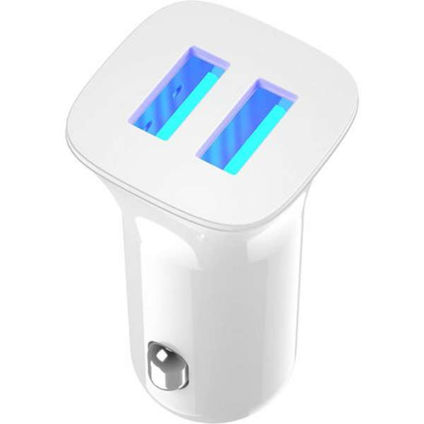 XO Dual USB 12W Car Charger And USB Type-C Cable Combo - XO-TZ10