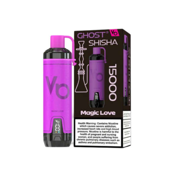 Vapes Bars Ghost Shisha 15000 Puffs - Magic Love