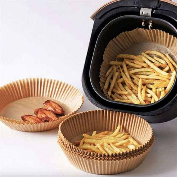 Air Fryer Non-Stick Paper Pads - 16cm x 4.5cm - 100 Sheets