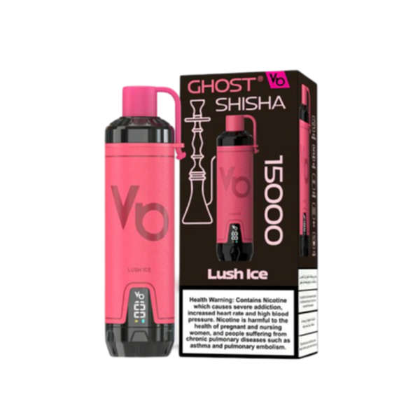 Vapes Bars Ghost Shisha 15000 Puffs - Lush Ice