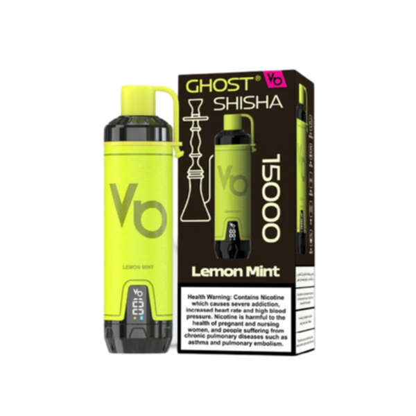 Vapes Bars Ghost Shisha 15000 Puffs - Lemon Mint
