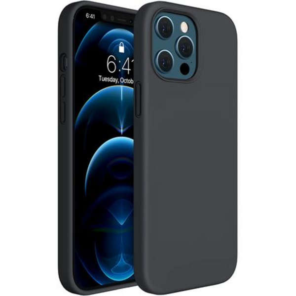 MXM Liquid Silicone Protective Cover for iPhone 13 Pro - Black