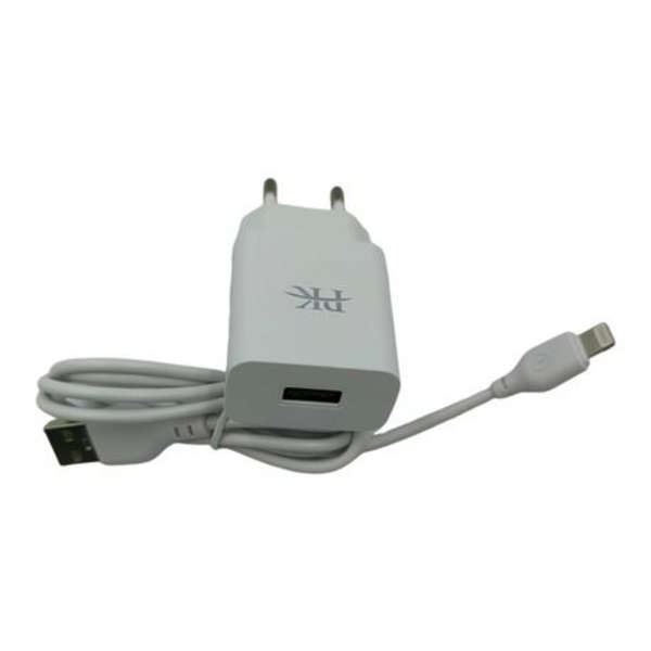 PK Quick Charge Adapter With Lightning Cable - PK12