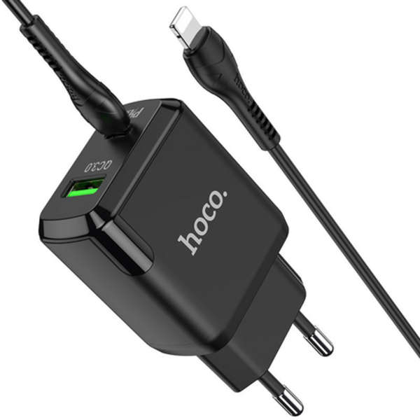 Hoco Dual Port PD 20W EU Fast Charging Adapter - N5