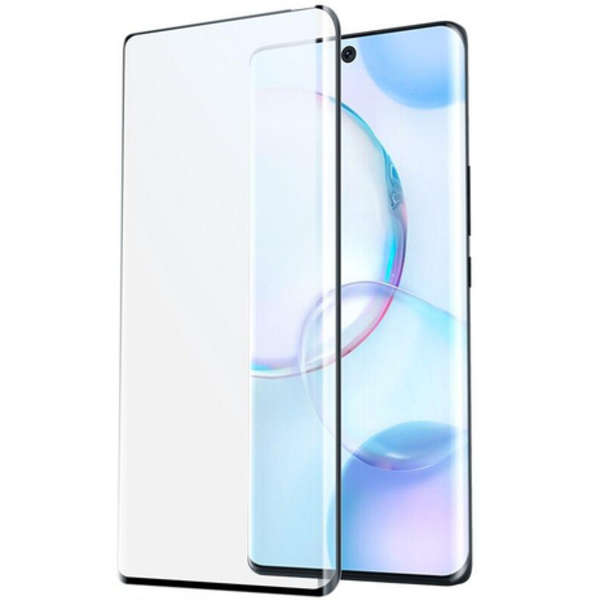 Full Glue Tempered Glass Screen Protector for Huawei Nova 9 - Black