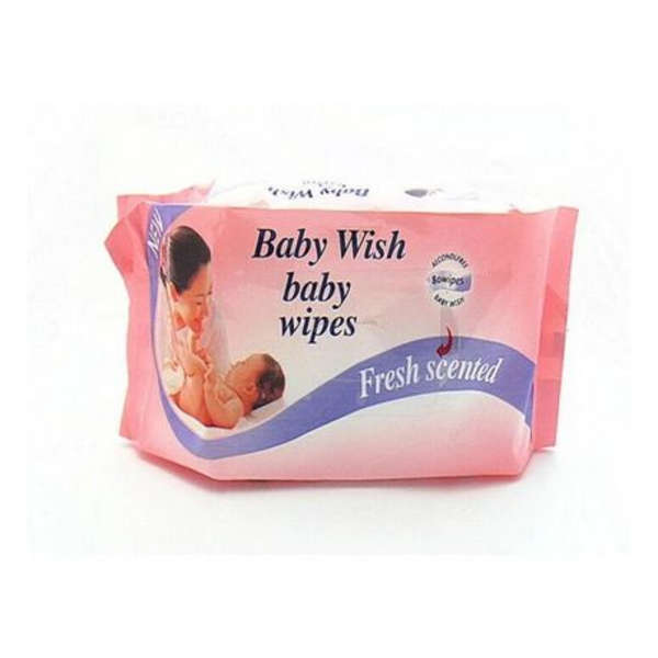 80's Baby Wish Baby Wipes - Fresh Scented - 4 Pack