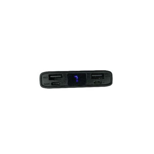 Nesty 10000mAh LCD Display Powerbank - Black - GRPB-P3