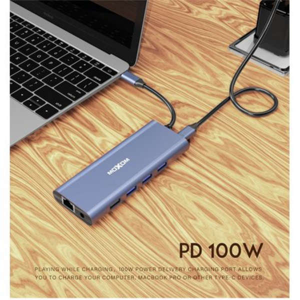 Moxom Max 10-in-1 Type-C Hub Adapter - MX-HB03
