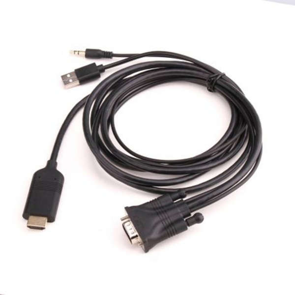 VGA to HDMI Adapter Cable with Audio - 1.8m - OTN-5152