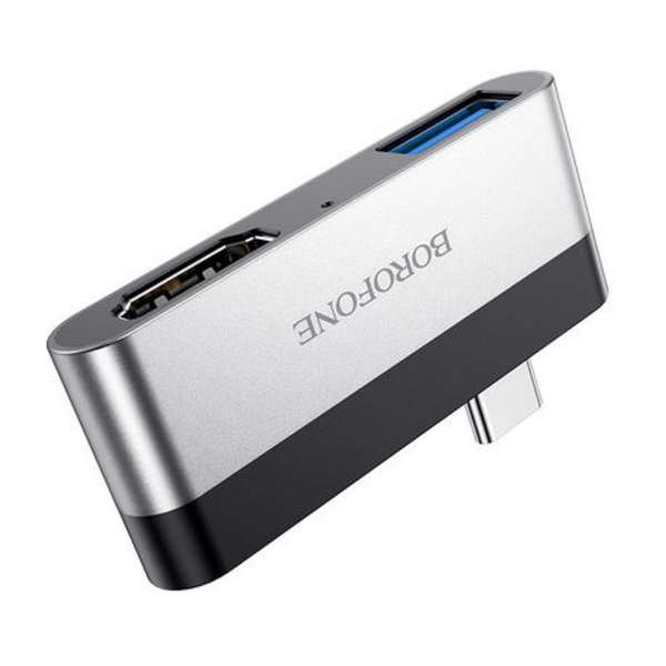 Borofone DH2 Type-C to USB3.0 + HDMI