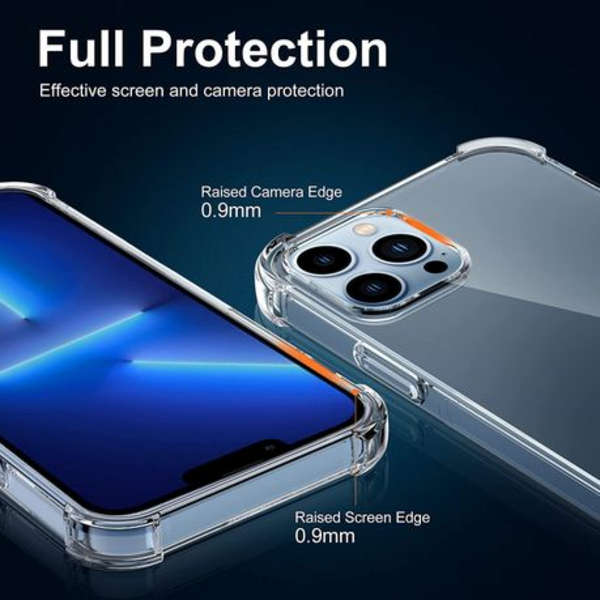 MXM Clear Shockproof Protective Anti-Burst Case for iPhone 13 Pro Max