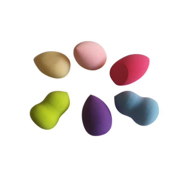 6 piece Beauty Blending Makeup Sponge set