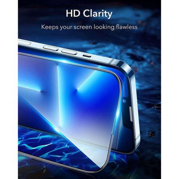 MXM Tempered Glass for iPhone 14 Pro - Screen Protector - Black