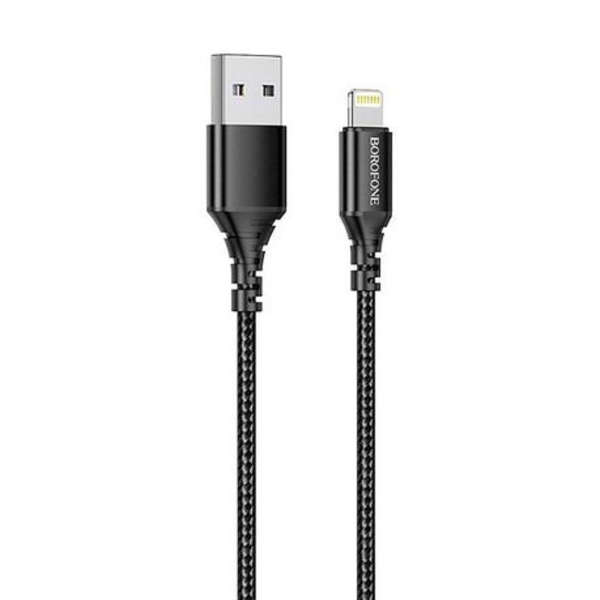 Borofone USB To Lightning Charging And Data Cable - BX54 - Black