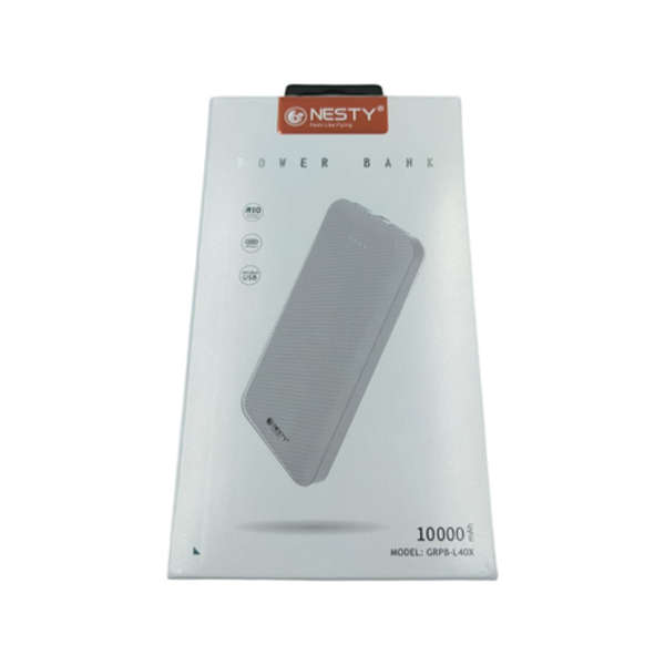 Nesty 10000mAh 37W Powerbank - GRPB-L40X - Black