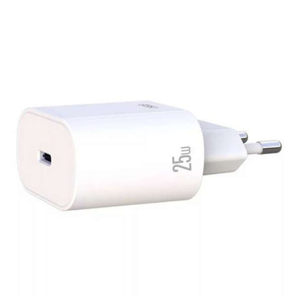 XO 25W EU Type-C Fast Charging Adapter and USB Type-C To Type-C Cable - XO-L91