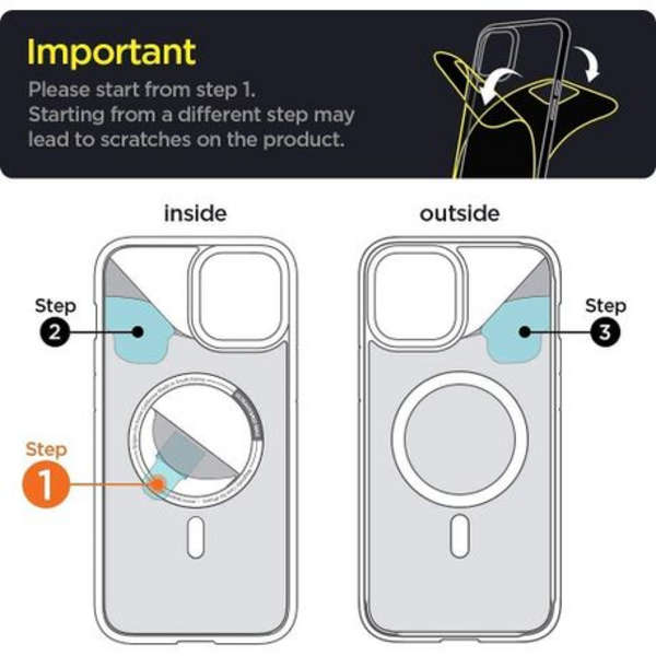 MXM MagSafe Magnetic Wireless Charge Clear Case For iPhone 13 Pro