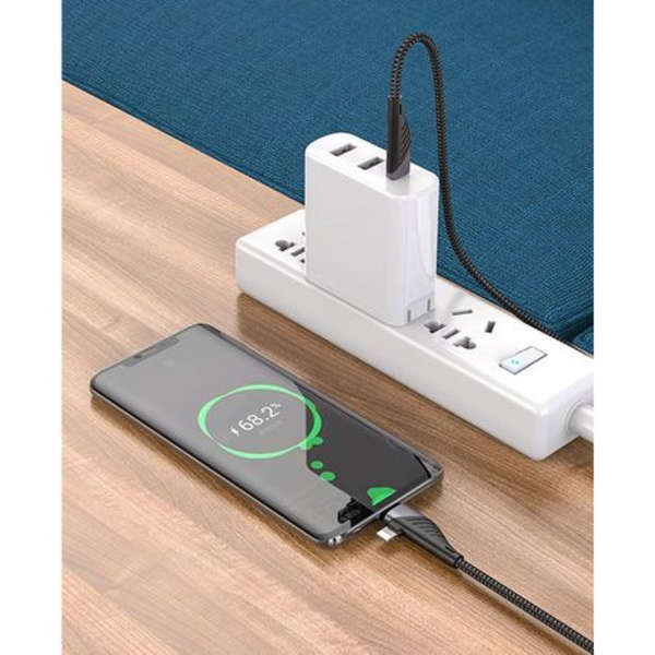 Hoco PD 20W 2-In-1 Super Fast Charging Type-C &amp; Lightning Data Cable - U95