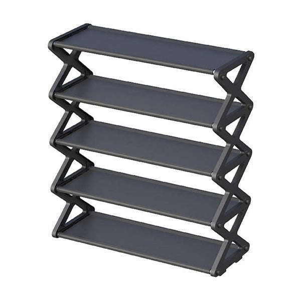 5-Tier X-Shaped Shoe Organizer Rack