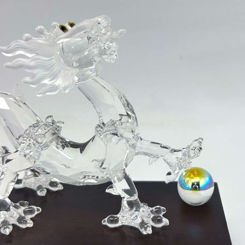Swarovski Dragon On Wooden Plinth 238202