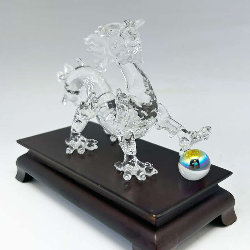 Swarovski Dragon On Wooden Plinth 238202
