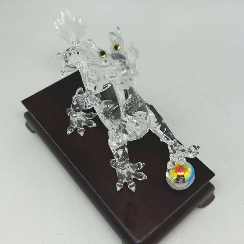 Swarovski Dragon On Wooden Plinth 238202