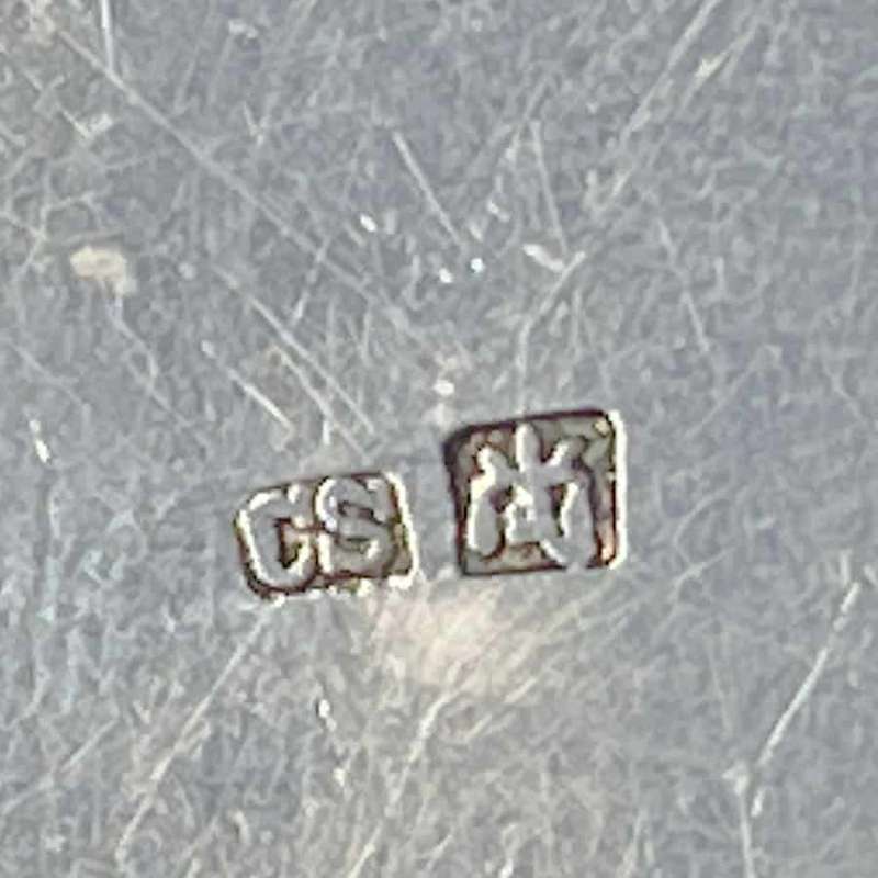 Chinese Sterling Cumshing 19th Tot Beaker