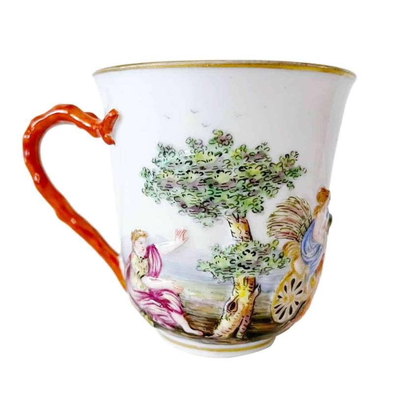 Naples Capodimonte Cabinet Cup 1895 to 1924
