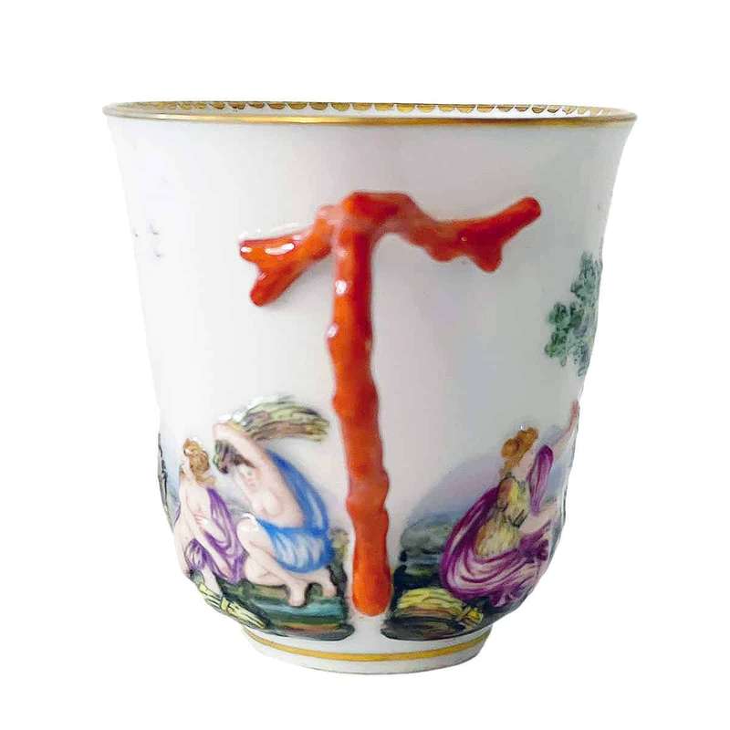 Naples Capodimonte Cabinet Cup 1895 to 1924