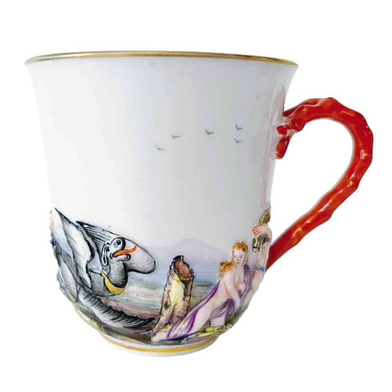 Naples Capodimonte Cabinet Cup 1895 to 1924