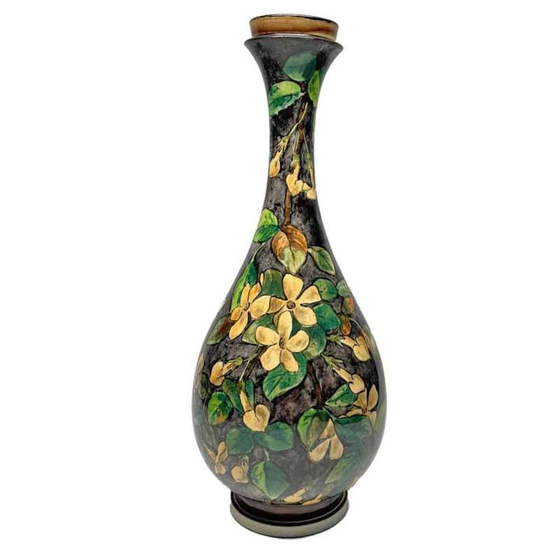 Royal Doulton Lambeth Floral Vase