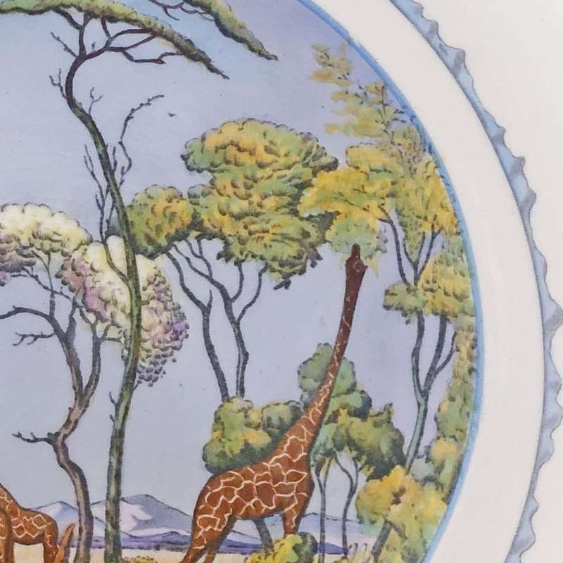 Crown Devon Fieldings 1949 Voortrekker Inauguration Monument Plate