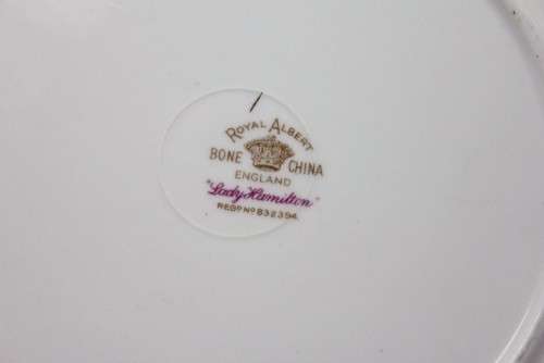 Royal Albert Lady Hamilton Pattern Cake Plate