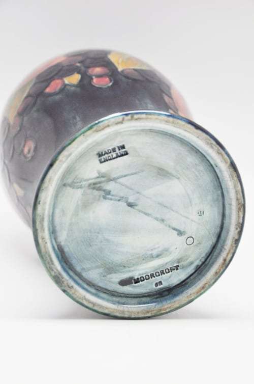 William Moorcroft Pomegranate  Vase C1920