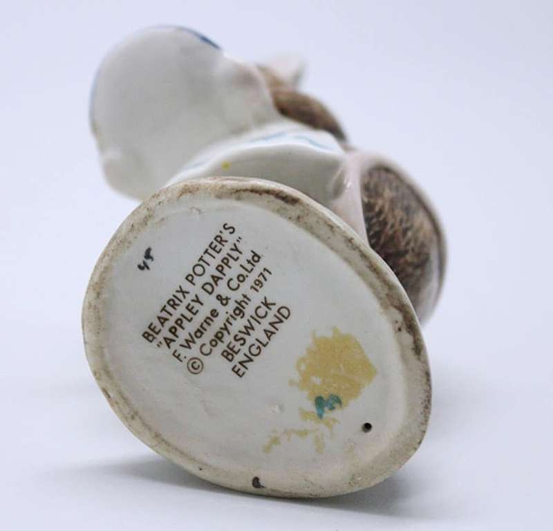 Beatrix Potter Appley Dapply Figurine