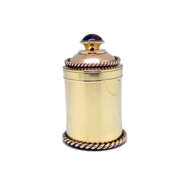 Brass Cased Perfume Bottle