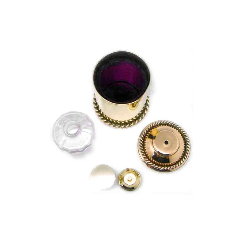 Brass Cased Perfume Bottle