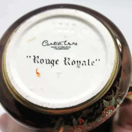 Carlton Ware Rouge Royale Mini Vase
