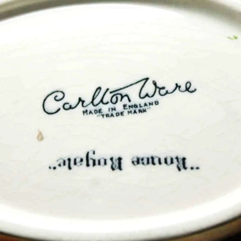 Carlton Ware Rouge Royale Spider Web Dish