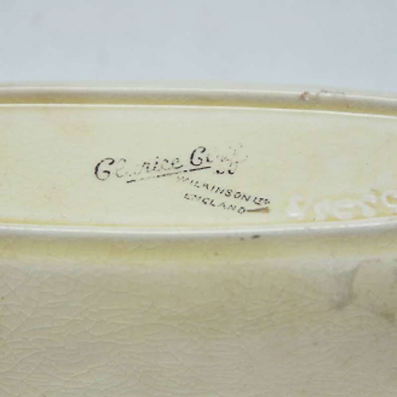 Clarice Cliff Pair of Taormina Scene Bizarre Pattern Nut Dishes