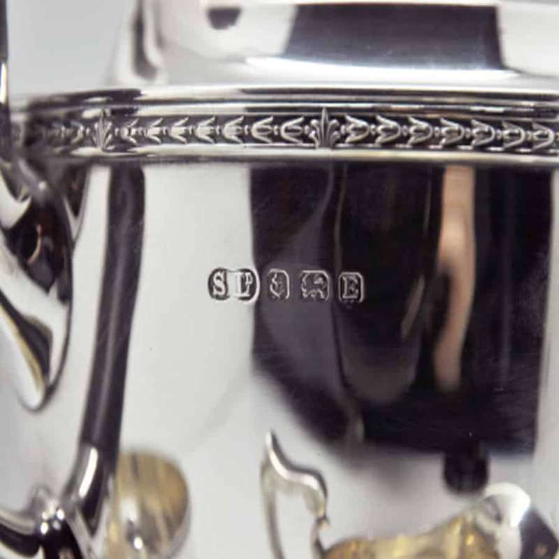 George the Fifth Hallmarked Silver Tea Service