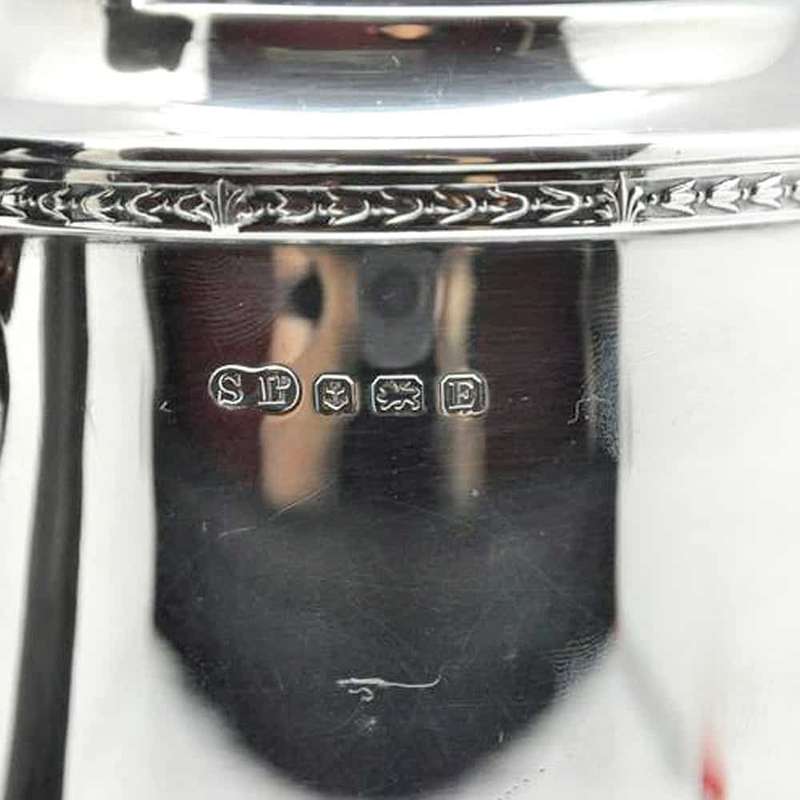 Hallmarked George the 5th Four Piece Tea Set Birmingham 1928