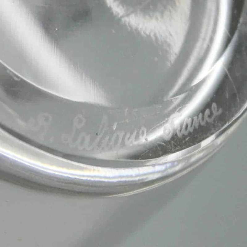 Rene Lalique Caudebec Vase French 1020