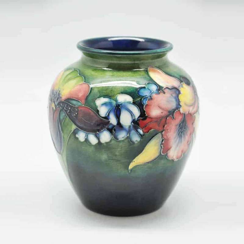 Moorcroft Orchid Pattern Vase